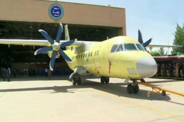 Iran's Indigenous Transport Aircraft Marks First Flight