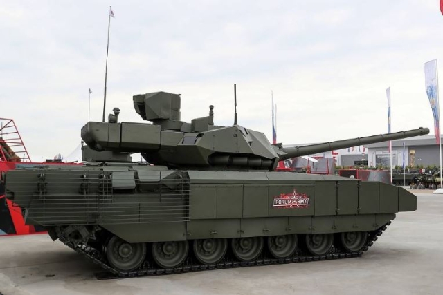 Russia Pulls Back Armata Tanks from Ukrainian Frontlines