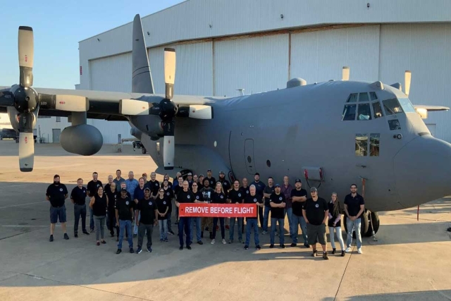 C-130H Avionics Modernization Advances with First Deliveries at L3Harris Waco Facility