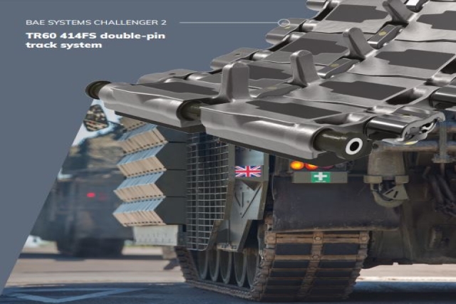 U.K. MoD Contracts Cook Defence Systems to Manufacture Tracks for Russian, Western Tanks