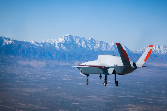 U.S.A.F.’s XQ-67A Uncrewed Air Vehicle Performs Maiden Flight 