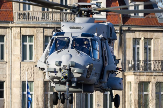 German Navy Takes Delivery of First NH90 Sea Tiger Shipborne Helicopter