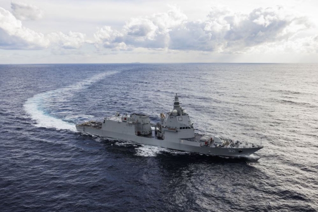 Fincantieri Delivers Second Multipurpose Combat Ship to Indonesian Navy