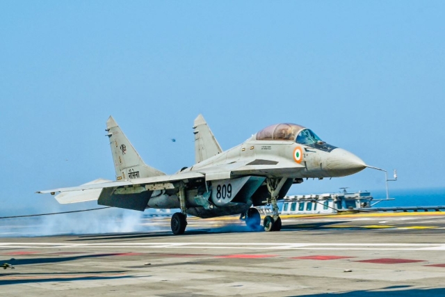 INS Vikrant Achieves 1000 Successful Safe Arrested Landings