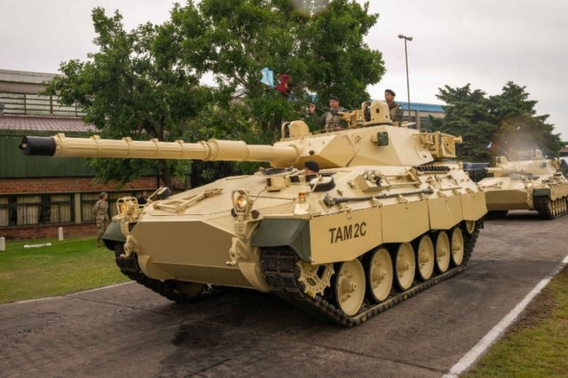 Argentina Upgrades TAM Tank to the 2C-A2 Version