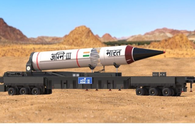 India Successfully Test-Fires Agni-3 Intermediate Range Ballistic Missile