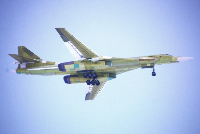 Modernized Russian Tu-160M Strategic Bomber Performs First Flight