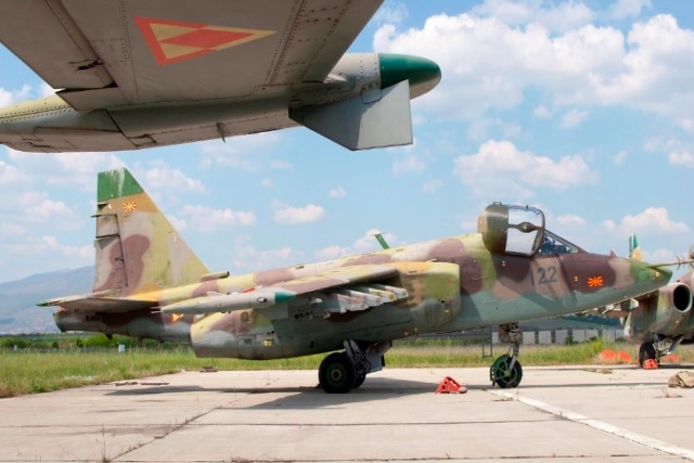 North Macedonia Donates 4 Su-25 Jets to Ukraine it Bought from Kyiv in 2001