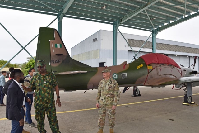 Nigerian Air Force Receives New Facilities for A-29 Super Tucano fleet