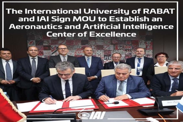 International University of RABAT, IAI Sign to Establish an Aeronautics and AI Center of Excellence