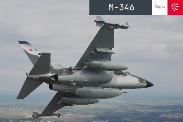 Leonardo, Nexter to integrate 20MM Canon onto M-346FA Aircraft