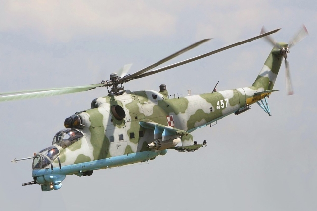 Poland Hands Over Some 12 Mi-24 Helicopters to Ukraine