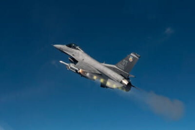 Final test of Latest AMRAAM Variant from F-16 Jet