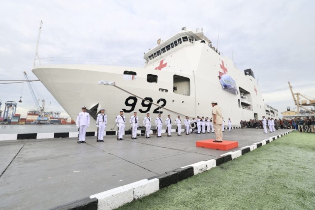 Indonesia Sends Hospital Ship with Aid to Gaza