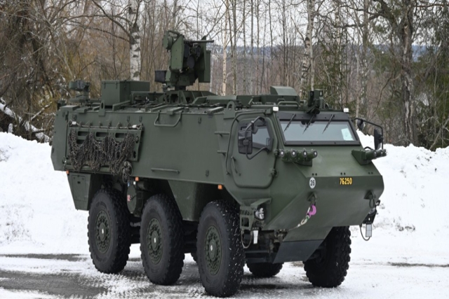 Sweden Orders 321 Patria Six-wheeled Armored Vehicles 