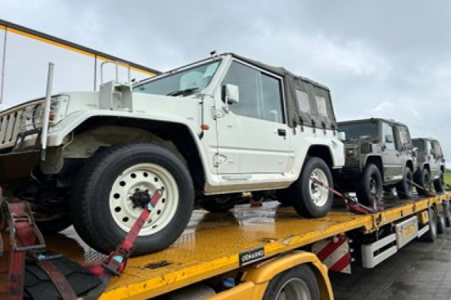 Japan Donates 101 Off-road & Engineering Vehicles to Ukraine