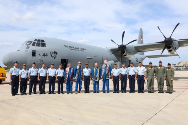 4th C-130J Super Hercules Arrives in Indonesia, Last Aircraft Expected in April