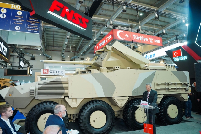 Turkey's FNSS Unveils PARS ALPHA 8×8 New Generation Armored Combat Vehicle at Saudi Defense Show