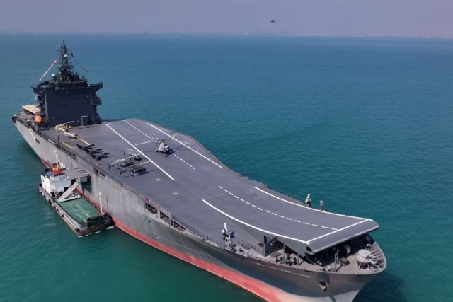 Iran Launches Drone and Helicopter Carrier