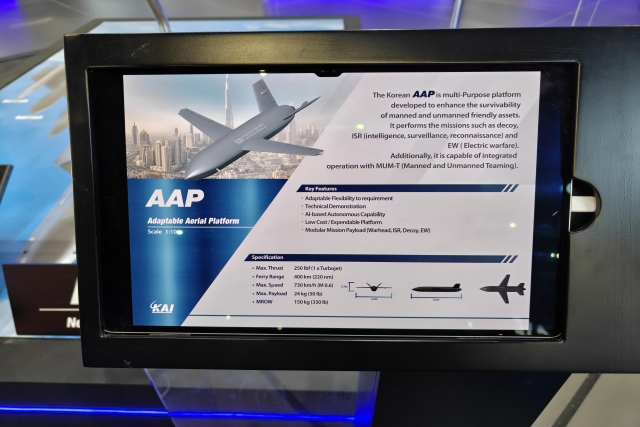 Korea Aerospace Unveils Large, Small Drones to Work Alongside KF-21 Fighter