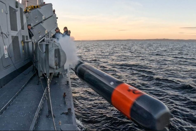 Swedish Navy Test-Fires Saab’s New Torpedo 47