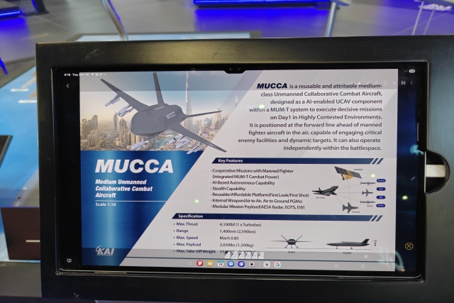 Korea Aerospace Unveils Large, Small Drones to Work Alongside KF