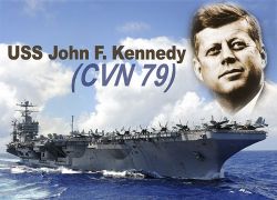 US Navy's New Gerald R. Ford Class Carried Christened USS John F. Kennedy