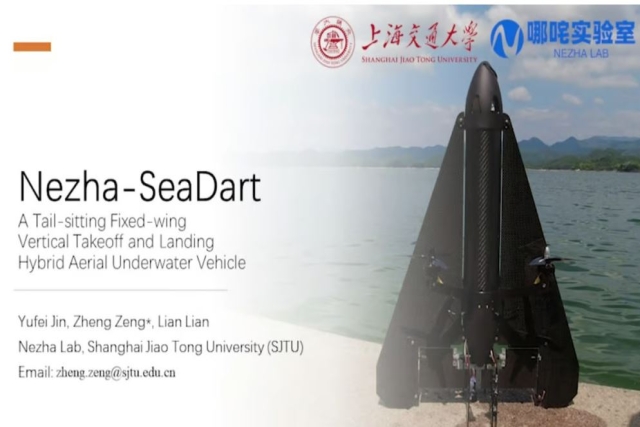 China Develops World’s First Underwater and Aerial Drone