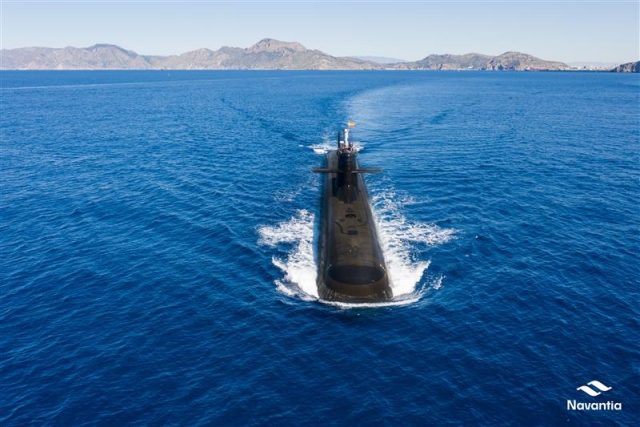 Spanish Navy’s S-82 ‘Narciso Monturiol’ Submarine Completes Key Electrical Test