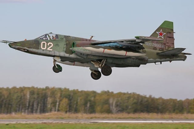 Technical Malfunction Forces Russian Su-25 to Crash