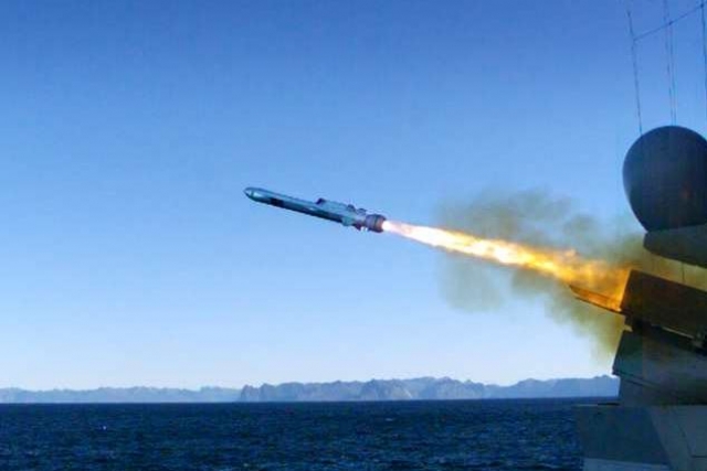 NSM Missiles Replace Harpoon in British Type 23 Frigate