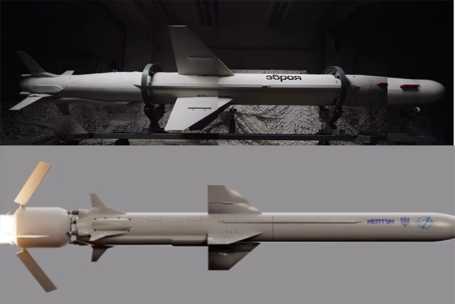 Ukraine Releases First Video of Long Neptune Cruise Missile with Extended Range