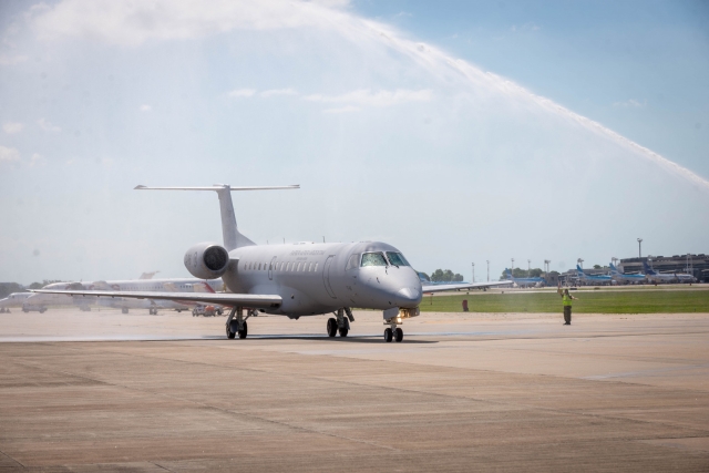 Argentina Receives Second Embraer ERJ 140 LR Military Transport Aircraft