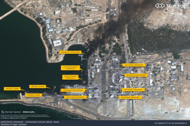 Satellite Imagery Shows Damage to U.S. Bases from Iranian Attacks