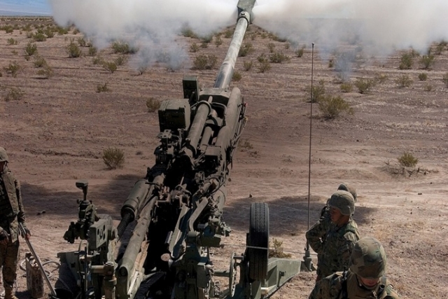 U.S.-Supplied Ukrainian M777 Howitzer Captured by LPR Forces