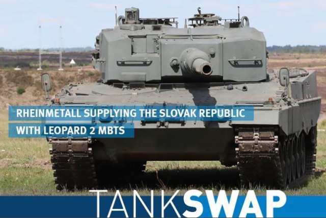 Slovak Army to get German Leopard 2 Tanks for Supplying Weapons to Ukraine