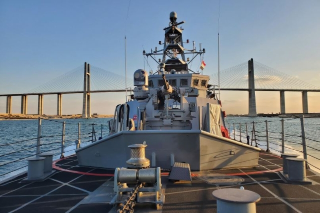 Egyptian Navy Receives Three U.S.-made Cyclone-Class Coastal Patrol Craft
