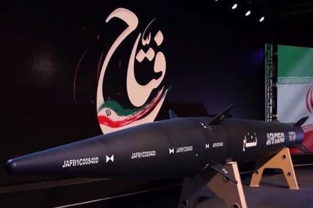 Iran Unveils First Hypersonic Missile ‘Fattah’