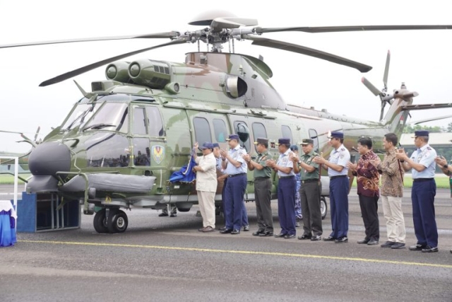 Indonesian Military Receives Eight Airbus H225M Helicopters