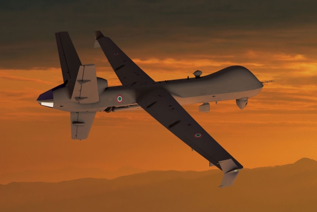 Italian Air Force Conducts Maiden Flight of MQ-9A Block 5 RPA from GA-ASI