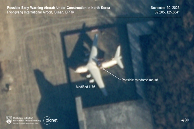 North Korea Suspected of Upgrading Russian Il-76 Cargo Plane for Advanced Surveillance