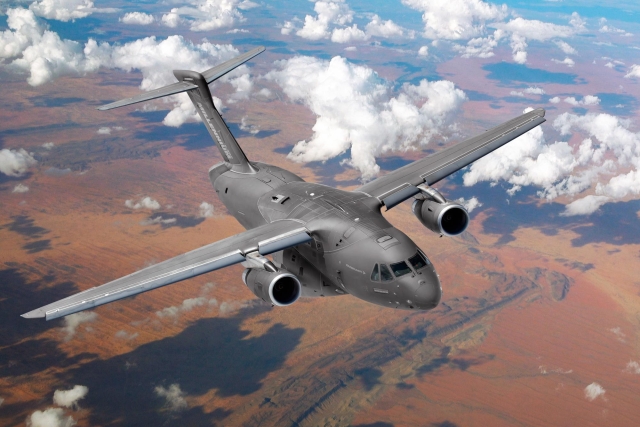 Embraer, Mahindra Sign MoU to Offer C-390 Transport Aircraft to India