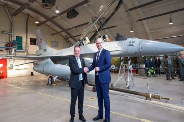 Romania Receives First Batch of Norwegian-Procured F-16s 