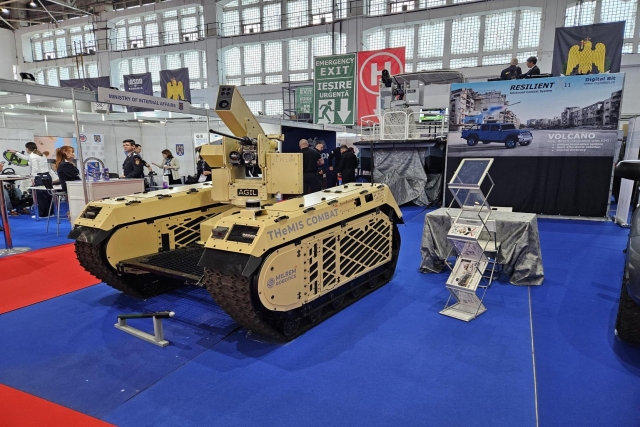 Romanian Remote Weapon Station for Milrem Robotics' Unmanned Ground Vehicle