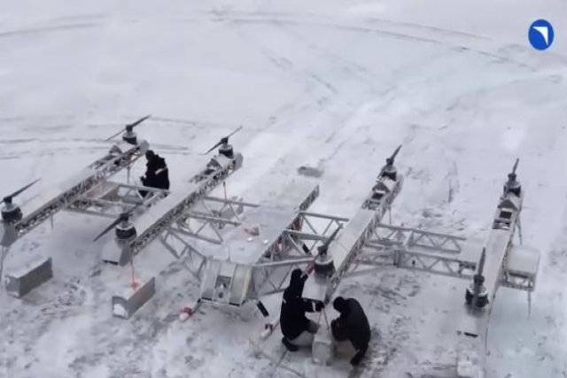 Russia's UAC Testing New Heavy VTOL Drone