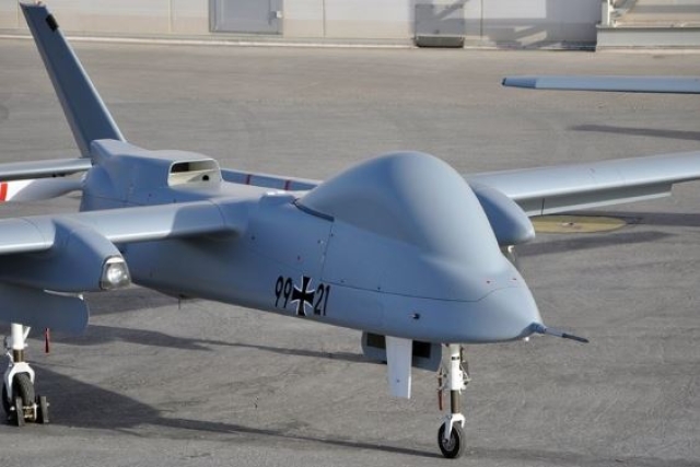 Made-for-Germany Israeli Heron TP UAV Marks First Flight Over German Airspace