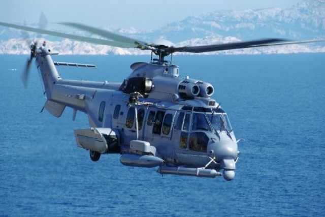 Airbus Tests Nexter's 20mm NC 621 Pod on H225M Helicopter