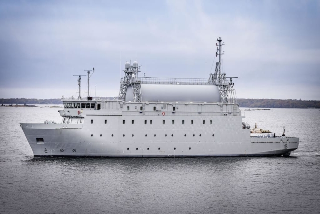 Keel Laid For Poland's First Signal Intelligence Warship