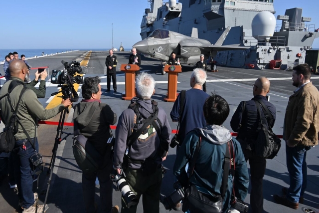 Japanese Helicopter Carrier Completes F-35B Fighter Integration