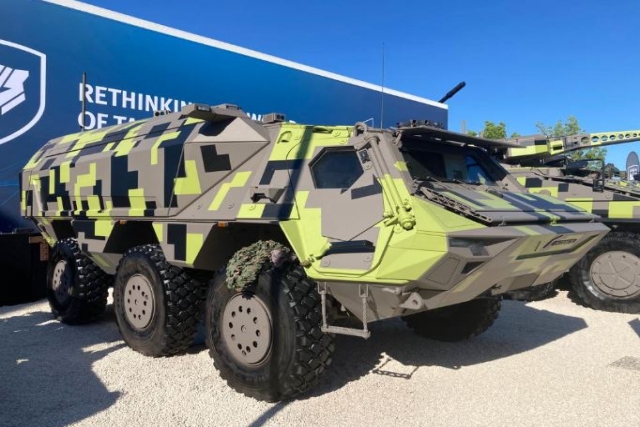 High-Roof Version of Fuchs/Fox Wheeled Armoured Transport Vehicle Debuts at Eurosatory 2022